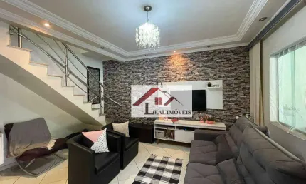 Sobrado para venda em vila francisco matarazzo de 123.00m² com 3 quartos, 1 suite e 2 garagens