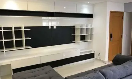 Apartamento para venda em vila scarpelli de 126.00m² com 3 quartos, 3 suites e 3 garagens