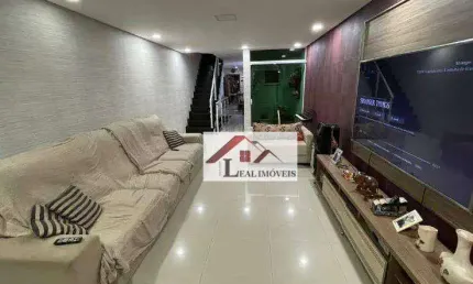 Sobrado para venda em vila assunção de 250.00m² com 3 quartos, 1 suite e 4 garagens