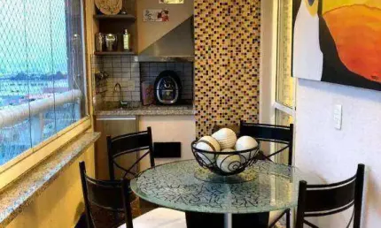 Apartamento para venda em campestre de 82.00m² com 2 quartos, 1 suite e 2 garagens