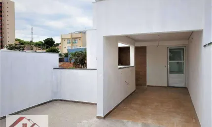 Cobertura para venda em vila floresta de 98.00m² com 2 quartos, 1 suite e 2 garagens