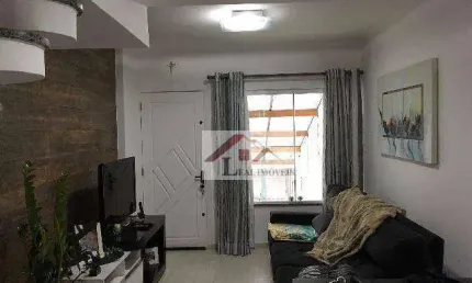 Sobrado para venda em vila linda de 111.00m² com 3 quartos e 1 suite