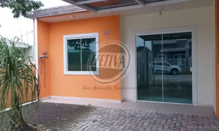 Casa para venda em matinhos de 48.00m² com 2 quartos e 2 garagens