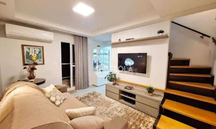 Apartamento para venda em centro de 125.00m² com 2 quartos, 1 suite e 2 garagens