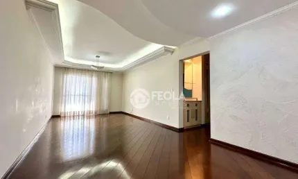Apartamento para venda em jardim girassol de 127.00m² com 3 quartos, 1 suite e 2 garagens