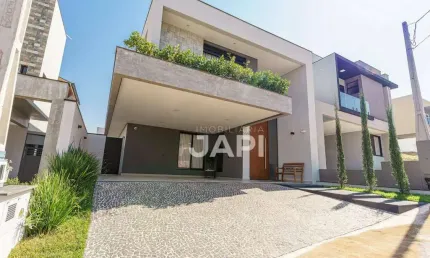 Casa de condomínio para venda em jardim ermida i de 257.00m² com 3 quartos, 1 suite e 4 garagens