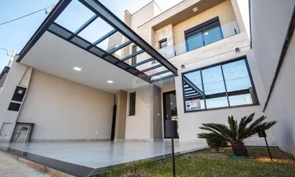 Casa de condomínio para venda em jardim park real de 155.00m² com 3 quartos, 3 suites e 2 garagens