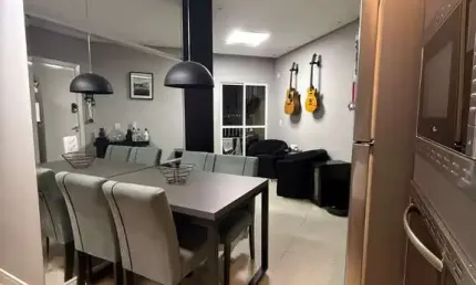 Apartamento para venda em parque dos pinheiros de 52.00m² com 2 quartos, 1 suite e 1 garagem