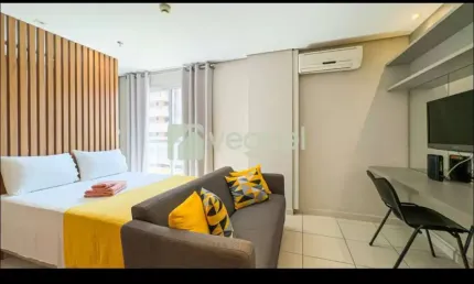 Apartamento para alugar em Nova Aliança de 27.00m² com 1 Quarto, 1 Suite e 1 Garagem