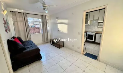 Apartamento para venda em aparecida de 55.00m² com 1 quarto e 1 garagem