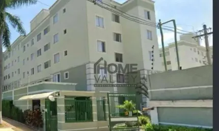 Apartamento para venda em residencial água doce de 44.00m² com 2 quartos e 1 garagem