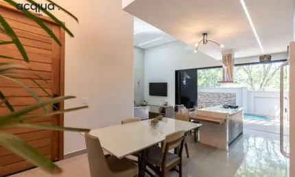 Casa de condomínio para venda em quinta da primavera de 250.00m² com 3 quartos, 3 suites e 4 garagens