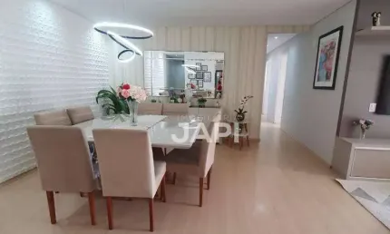 Apartamento para venda em jardim ermida i de 131.00m² com 3 quartos, 3 suites e 3 garagens