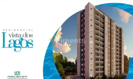 Apartamento para venda em jardim interlagos de 48.00m² com 2 quartos e 1 garagem