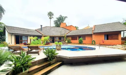 Casa de condomínio para venda e aluguel em nova fazendinha de 850.00m² com 5 quartos, 5 suites e 6 garagens