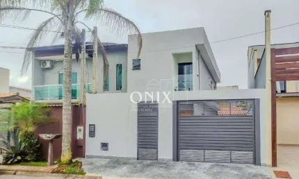 Casa de Condomínio para venda em Real Park Tietê Jundiapeba de 106.00m² com 3 Quartos, 1 Suite e 4 Garagens