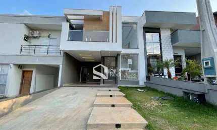 Sobrado para venda em indaiatuba de 202.00m² com 3 quartos, 3 suites e 2 garagens