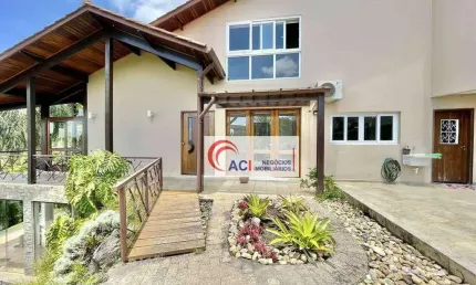 Casa de condomínio para venda em parque das artes de 445.00m² com 4 quartos, 2 suites e 3 garagens