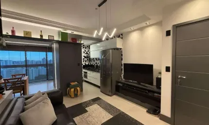 Apartamento para venda em parque campolim de 52.00m² com 1 quarto e 2 garagens