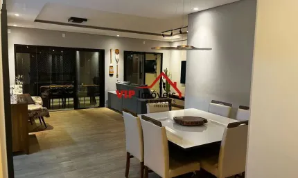 Apartamento para venda em Jardim Campos Elísios de 141.00m² com 3 Quartos, 3 Suites e 3 Garagens