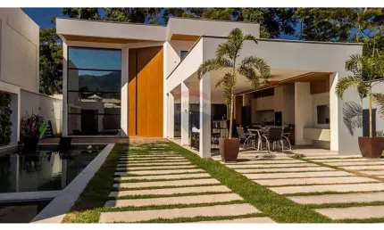 Casa de condomínio para venda em jacarepaguá de 600.00m² com 4 quartos, 4 suites e 4 garagens