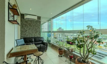 Apartamento para venda em parque campolim de 136.00m² com 3 quartos, 3 suites e 2 garagens