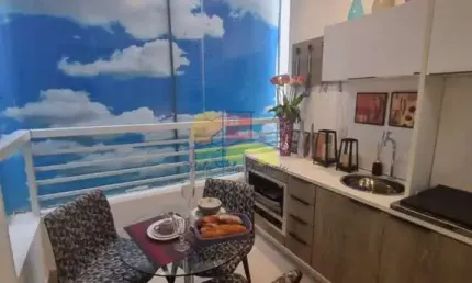 Apartamento para venda em centro de 43.00m² com 1 quarto e 1 garagem