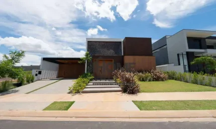 Casa de condomínio para venda em villa dos pinheiros de 402.00m² com 4 quartos, 4 suites e 4 garagens