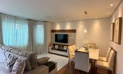 Sobrado para venda em vila jundiaí de 107.00m² com 3 quartos, 1 suite e 1 garagem