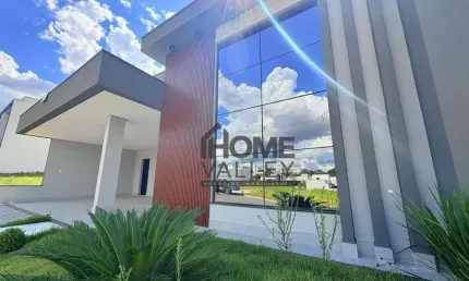Casa de condomínio para venda em condomínio residencial milano de 194.00m² com 3 quartos, 3 suites e 4 garagens