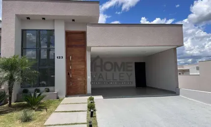 Casa de condomínio para venda em jardim piemonte de 198.00m² com 3 quartos, 3 suites e 4 garagens