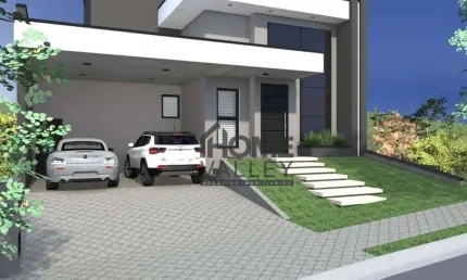 Casa de condomínio para venda em residencial mont' alcino de 187.00m² com 3 quartos, 3 suites e 4 garagens
