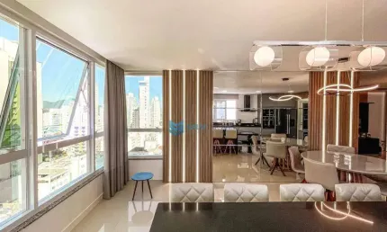 Apartamento para venda em centro de 151.00m² com 4 quartos, 4 suites e 2 garagens