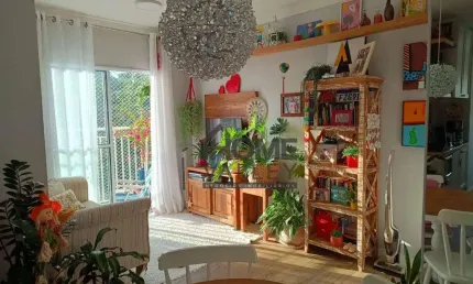 Apartamento para venda em condomínio bello cielo i de 48.00m² com 2 quartos e 2 garagens