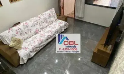 Sobrado para venda em vila santa clara de 100.00m² com 2 quartos, 1 suite e 2 garagens