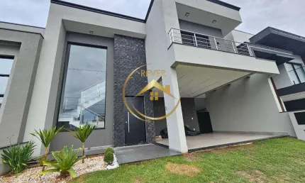 Casa de condomínio para venda em parque rural fazenda santa cândida de 185.00m² com 4 quartos, 4 suites e 4 garagens