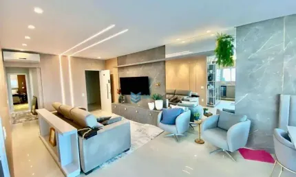 Apartamento para venda em centro de 130.00m² com 3 quartos, 3 suites e 3 garagens