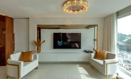 Apartamento para venda em centro de 129.00m² com 3 quartos, 3 suites e 2 garagens