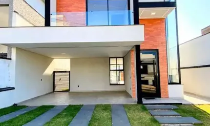 Casa de condomínio para venda em cézar de souza de 210.00m² com 3 quartos, 3 suites e 4 garagens