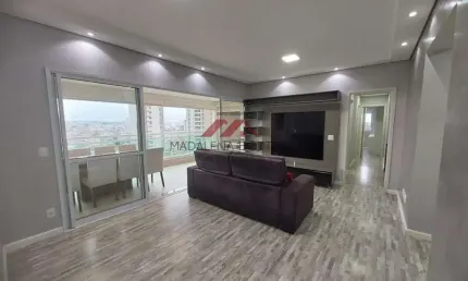 Apartamento para venda em vila mogilar de 125.00m² com 3 quartos, 3 suites e 2 garagens