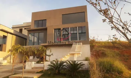 Casa de condomínio para venda em cézar de souza de 242.00m² com 3 quartos, 3 suites e 6 garagens