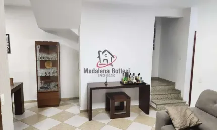 Casa de condomínio para venda em vila oliveira de 125.00m² com 4 quartos, 1 suite e 2 garagens