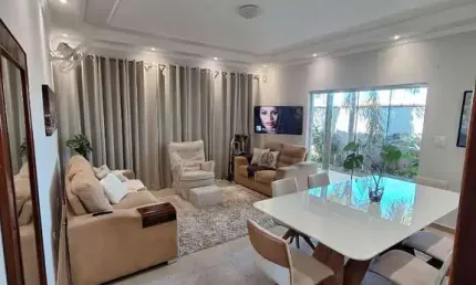 Casa para venda em parque são matheus de 98.00m² com 3 quartos, 1 suite e 3 garagens