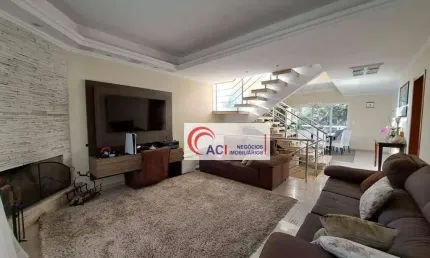 Casa de condomínio para venda em vila verde de 439.00m² com 3 quartos, 3 suites e 4 garagens