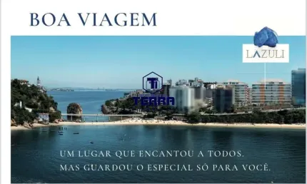 Apartamento para venda em boa viagem de 120.00m² com 3 quartos, 1 suite e 2 garagens