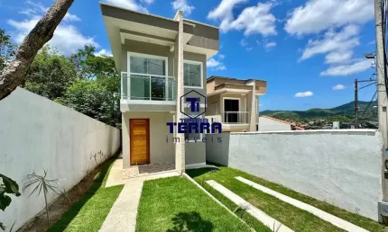 Casa para venda em maria paula de 74.00m² com 2 quartos, 2 suites e 1 garagem