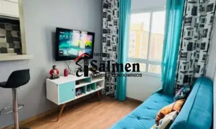 Apartamento para venda em centro de 49.00m² com 2 quartos e 1 garagem