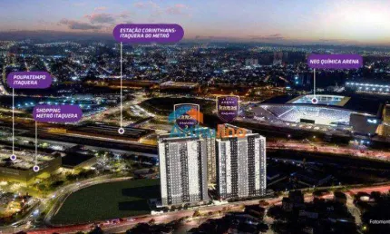 Apartamento para venda em itaquera de 38.00m² com 2 quartos