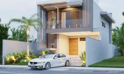 Casa de condomínio para venda em mosaico essence de 208.00m² com 3 quartos, 3 suites e 3 garagens