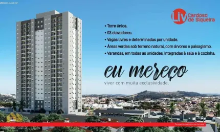 Apartamento para venda em Vila Oliveira de 57.00m² com 2 Quartos, 1 Suite e 1 Garagem
